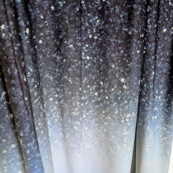 2/$10 Elegant Blue and White Sleeveless Long Dress - Picture 5 of 7